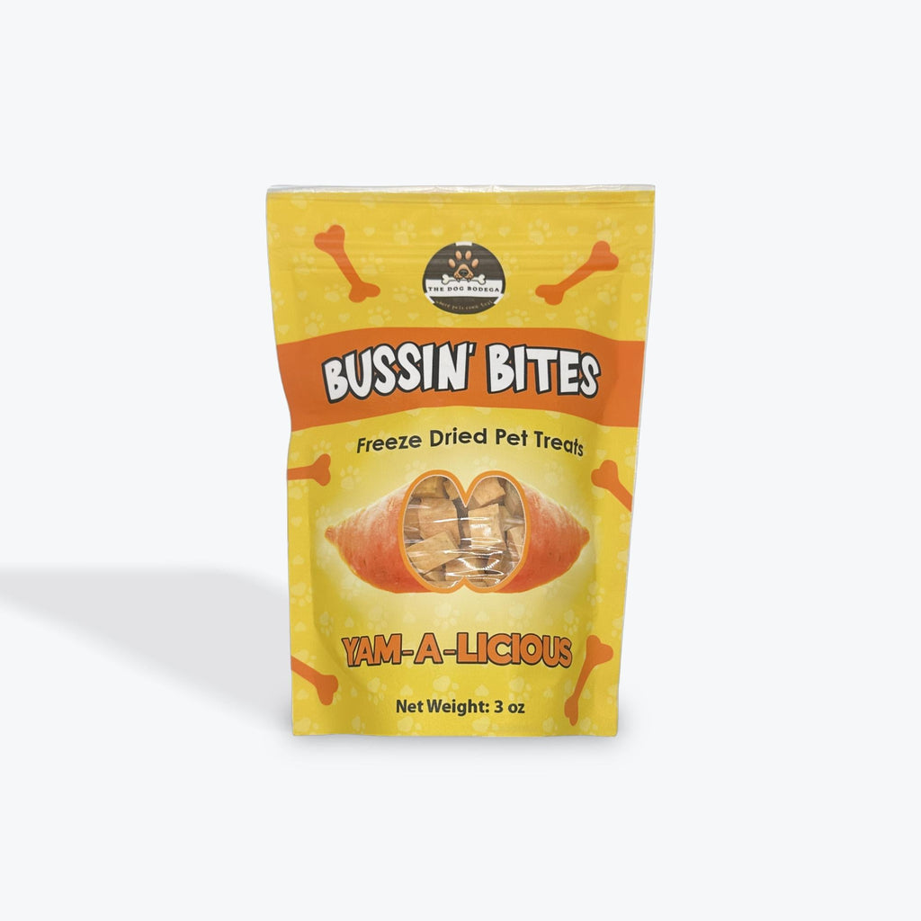 Single Ingredient, High-Value Freeze-Dried Training Treats for Dogs & Cats - Sweet Potato