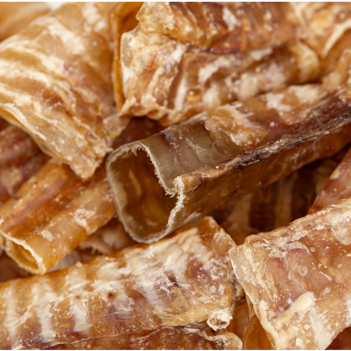 3" Beef Trachea Dog Treat - All-Natural Dog Chews (25/Bag)